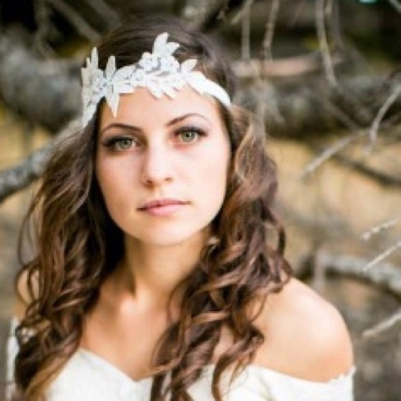 Bridal boho headband