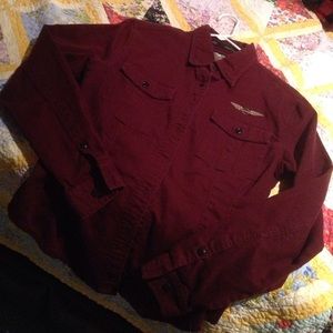 NWOT!Authentic Harley Davidson button up,women's M