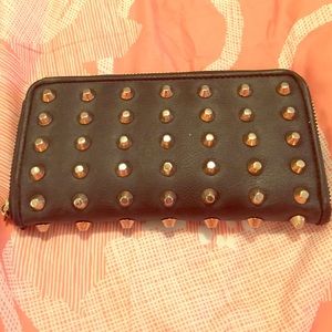 Buckle studded Wallet