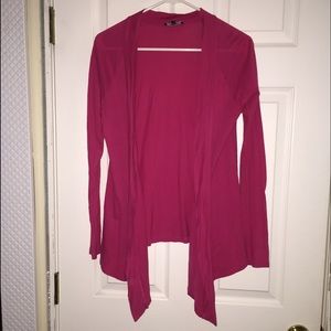 Fushia pink cardigan