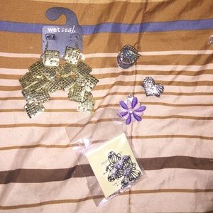 Earrings & rings 💕