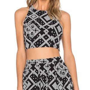 NBD "found out" crop top