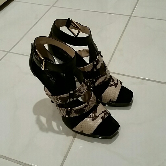 Michael Kors Genuine Snakeskin Stilettos