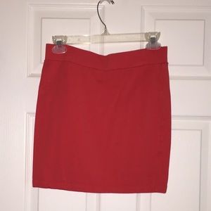 Forever 21 Auburn orange body con skirt