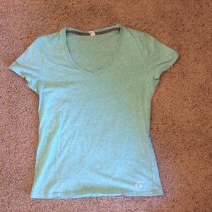 Green under armour v neck