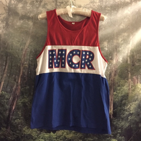 🇺🇸🎊RARE🎊🇺🇸 MCR Patriot Muscle/Tank Top