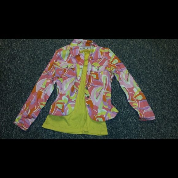 Multi-colored jacket