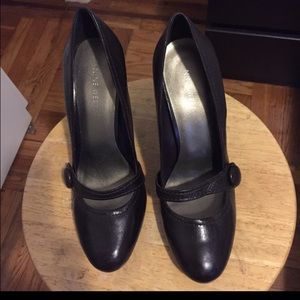 Nine West brown leather classy shoes