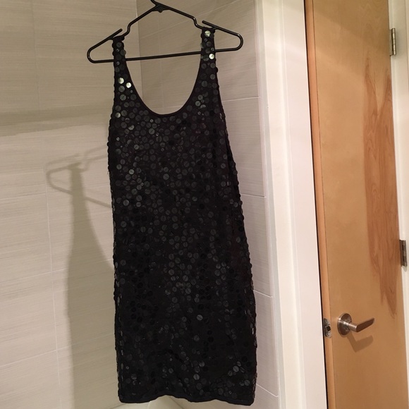 Worthington Black Sequin Dress