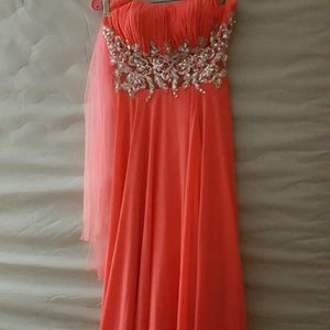 Floor length evening /prom dress