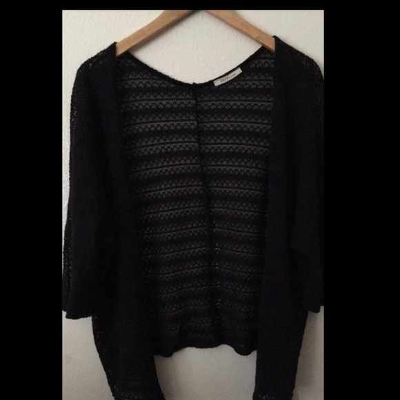 Cute black cardigan :)