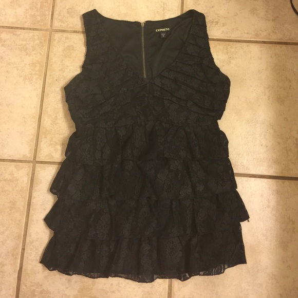 Black Lace Top