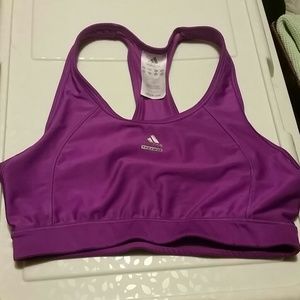 Adidas purple sports bra