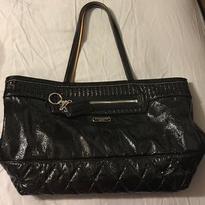 Coach Black Tote