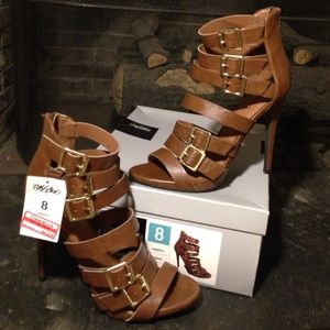 Mossimo Strappy high heel with buckle detail.