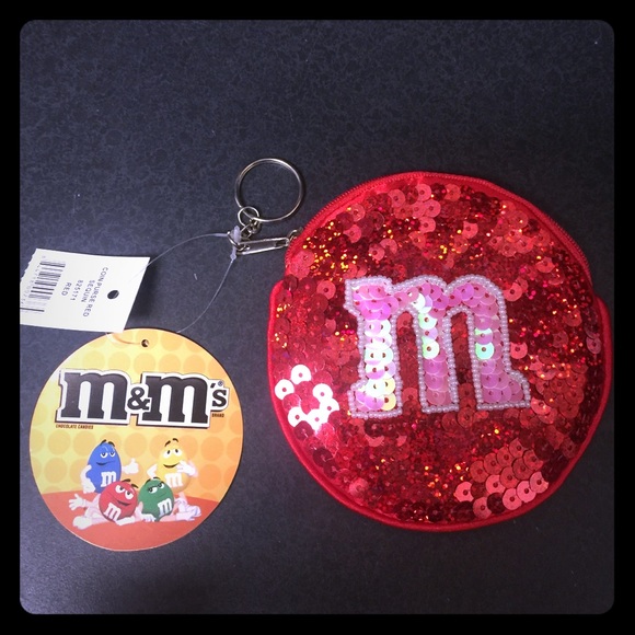 Handbags - ❤️Red Sequin Coin Purse❤️