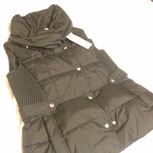 Black Puffer Vest by Marc New York