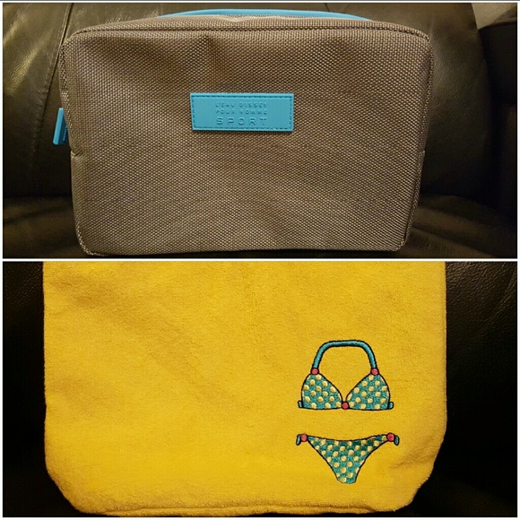 L'eau D'issey pour homme toiletry bag& bikini bag