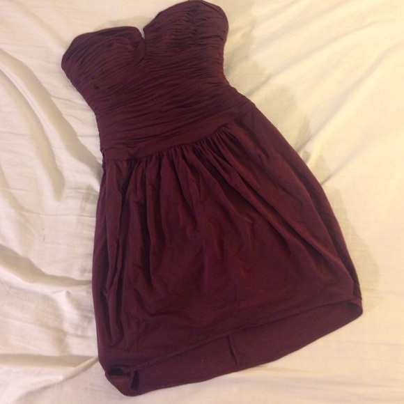 BCBGMaxazaria Burgundy Dress