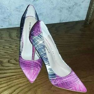 Women's Multi Colored Pumps