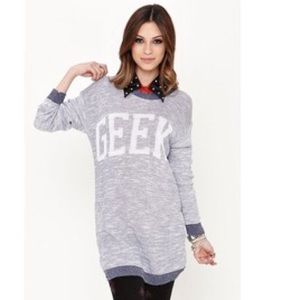 Long Geek Light Knit Sweater