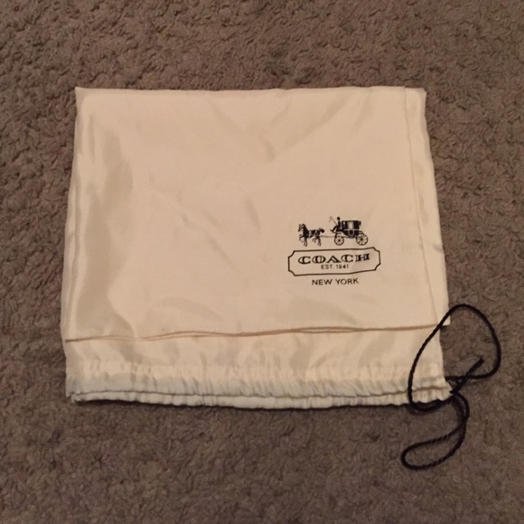 Coach dust bag