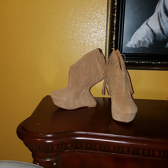 Shoes - Wedge booties****SOLD ****