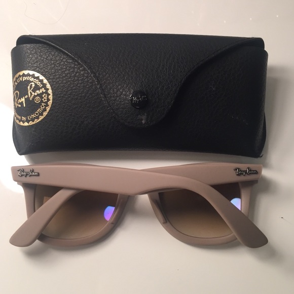 Ray band Wayfarer Sunglasses Beige Nude main image 4