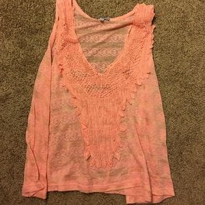Pink tank top