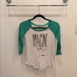 American Eagle Baseball Tee