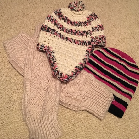 Winter Bundle! Winter Beanie, Hat, and leg warmers