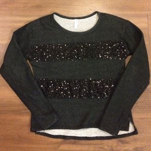 Xhilaration sparkle sweatshirt