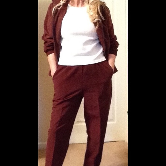 2 piece Brown Corduroy Pants/Jacket