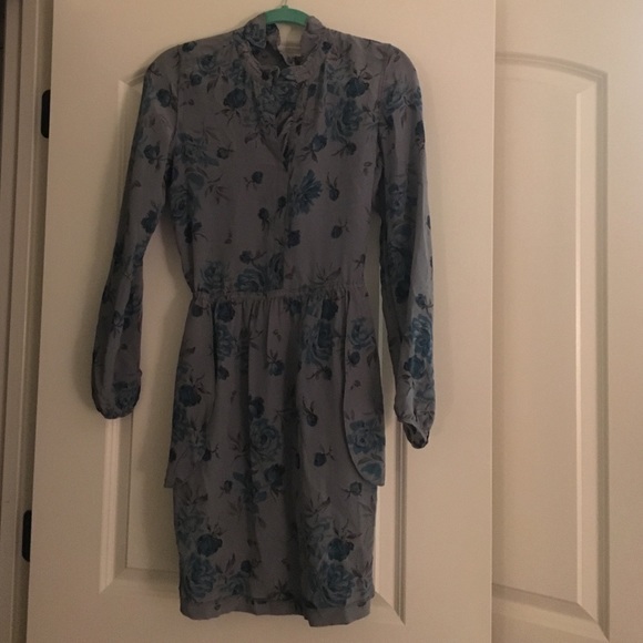 Beautiful Rebbecca Taylor tie Waste silk dress