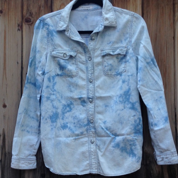 Ombré Shirt (denim looking)