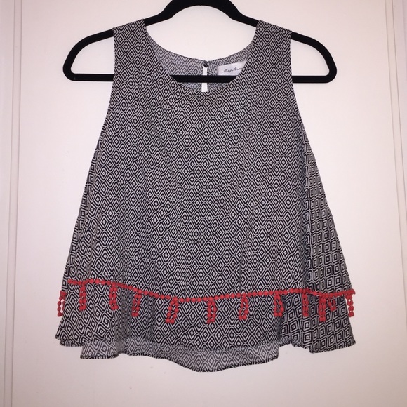 T-bags Los Angeles Geo print top