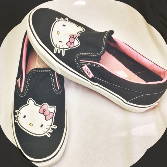 Hello kitty slip on VANS