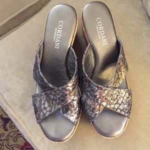 Cordoni cork wedge sandal! Almost new!