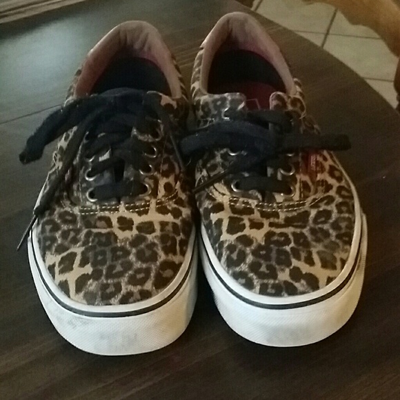 Cheetah Print Vans