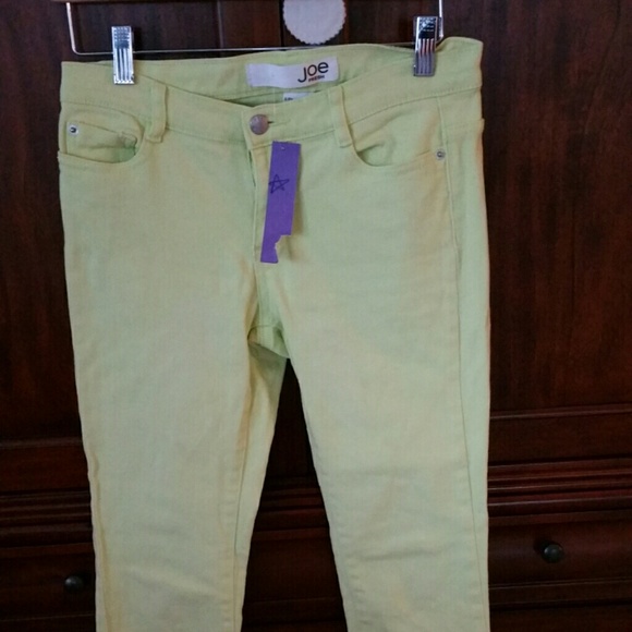 Jeans / Lime Green - Picture 1 of 1