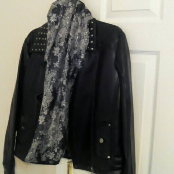 Leather like jacket