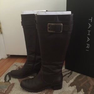 Brown Tahari boots