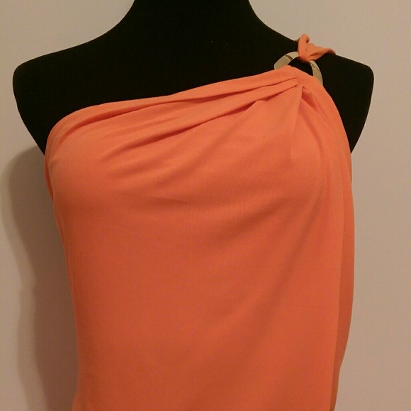 MK One Shoulder Tank Top