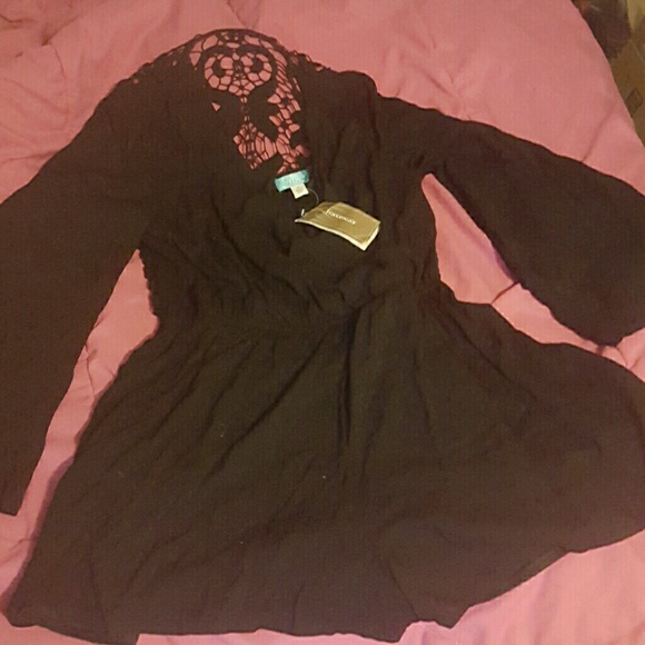 Black romper.