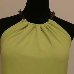 MK Tank Top w/Chain Collar