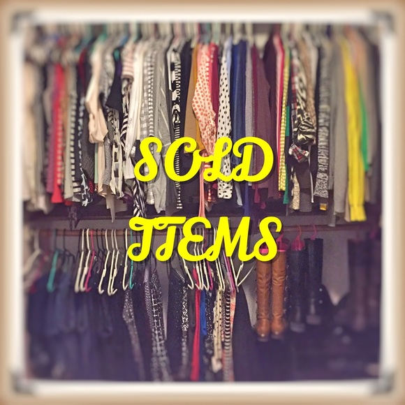 Items Past This Point Are Sold