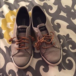 Sperrys Topsider Canvas Shoes!