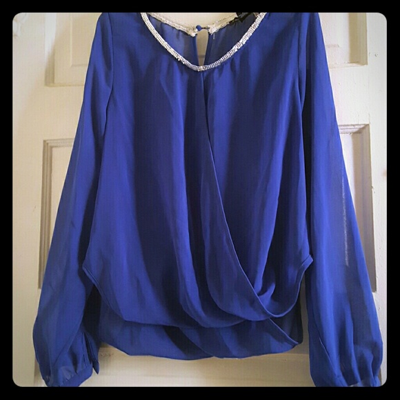 Royal Blue Top