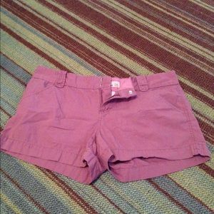Purple shorts