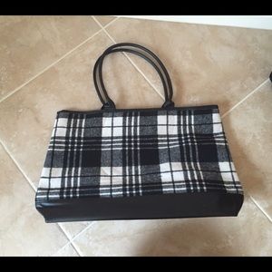 NEW DSW Plaid Tote